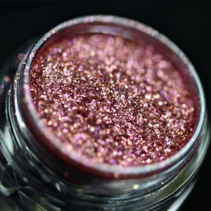 Pigment PK20(rose roscat cu irizații violet) Sparkle/Microglitter pentru machiaj KAJOL Beauty, 1g - Img 1