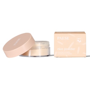 Pudră pulbere de orez pentru fixare Paese Rice Powder Light Beige, 10g