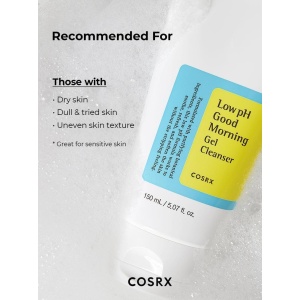 Gel de curatare COSRX cu pH scazut Good Morning, 150 ml - Img 3