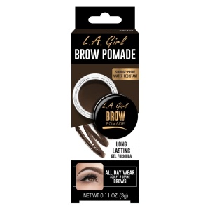 Gel Sprancene L.A. GIRL Brow Pomade Dark Brown, 3g - Img 2