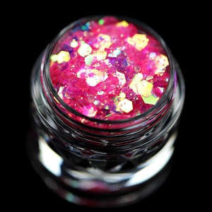 Glitter cosmetic pentru machiaj PK133 KAJOL Beauty, 1g - Img 2