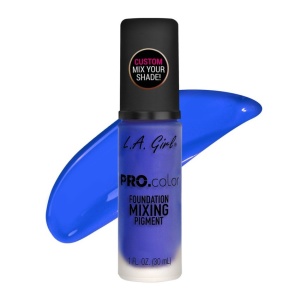 L.A Girl PRO Color Mixing Pigment adjuster pentru fondul de ten White si Blue, 30ml - Img 3