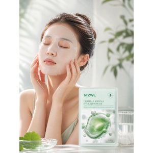 Mască facială MZWE Centella Asiatica – Hidratare profundă și calmare pentru tenul sensibil, 25ml - Img 2