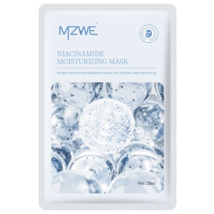 Mască facială MZWE Moisturizing cu Niacinamide – Hidratare și Luminozitate, 25 ml