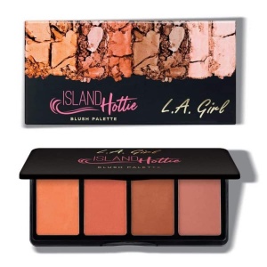Paleta farduri pentru fata L.A Girl Blush Palette Island Hottie, 16g - Img 2