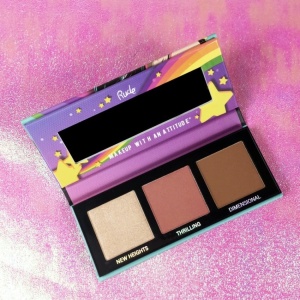 Paleta farduri pentru fata RUDE NoFilter 3D Face Palette Stars, 9.9g - Img 6