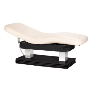 Pat cosmetic electric SPA Sillon Comfort, crem, bază neagră