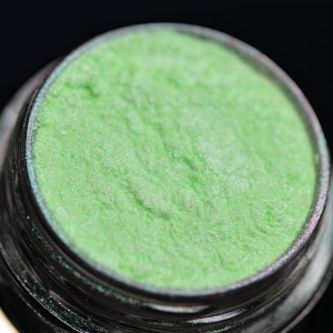 Pigment PK113 Pastel(verde absint deschis) Duochrome pentru machiaj KAJOL Beauty, 1g - Img 1