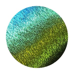 Pigment PK71 (verde-lime-albastru) Multichrome pentru machiaj KAJOL Beauty, <1g - Img 3