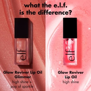 Ulei de buze stralucitor e.l.f Cosmetics Glow Reviver Lip Oil Glimmer Finish 83046 Crystal Baller, 7.6ml - Img 10