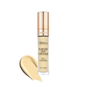 Corector/Anticearcan cu putere mare de acoperire si rezistent Beauty Creations Flawless Stay Concealer CY Yellow, 8g