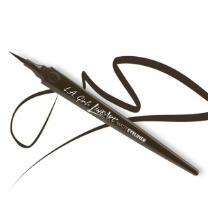 Eyeliner pentru ochi L.A. GIRL Line Art Matte Eyeliner Pen Espresso, 0.4ml - Img 1