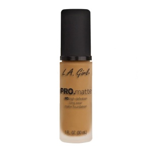 Fond de ten cu putere mare de acoperire și finish mat L.A.Girl PRO Matte Ultra Mat Sand, 30ml - Img 2
