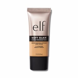 Fond de ten e.l.f Cosmetics Soft Glam Satin Foundation 30 Medium Warm, 30ml - Img 1