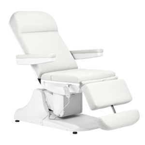 Fotoliu cosmetic electric Azzurro 891, 3 motoare, alb - Img 2