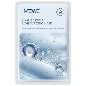 Mască facială MZWE Hyaluronic Acid Moisturizing – Hidratare profundă și revitalizare, 25ml