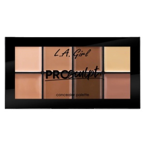 Paleta corectoare L.A. Girl Pro Sculpt Concealer Palette 726 Medium, 12g - Img 1