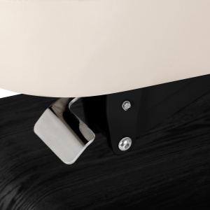 Pat cosmetic electric SPA Sillon Relax, crem, bază neagră - Img 4
