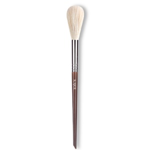 Pensula profesionala pentru aplicarea iluminatorului, din par fin de capră, K-F06, KAJOL Beauty™ - Img 1