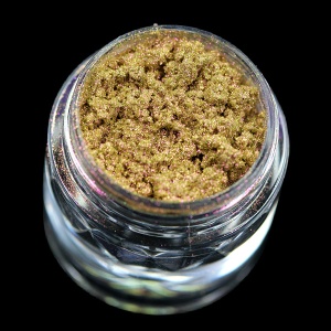 Pigment PK41(verde olive deschis-rose-bronze-auriu deschis) Multichrome pentru machiaj KAJOL Beauty, 1g - Img 2