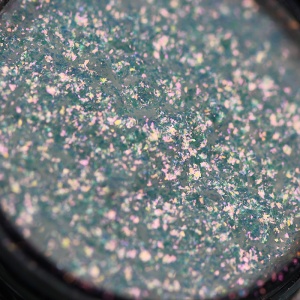 Pigment PK58(translucid duochrome cu irizații rose-aurii) Sparkle/Microglitter pentru machiaj KAJOL Beauty, 1g - Img 3
