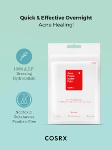 Plasturi pentru cosuri COSRX Acne Pimple Master Patch, 24buc - Img 5