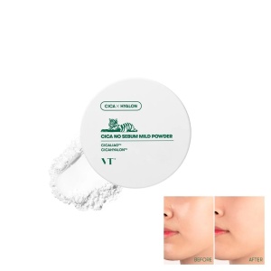 Pudra pulbere matifianta VT Cosmetics Cica No Sebum Mild Powder, 5g - Img 3