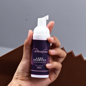Șampon spumă pentru curățarea extensiilor de gene DancingSwan Lash Shampoo, 60ml - Img 5