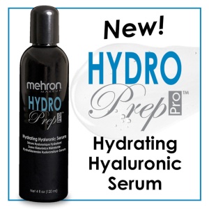 Ser intens hidratant cu acid hialuronic Mehron® Hydro Prep PRO Hydrating, 120ml - Img 2