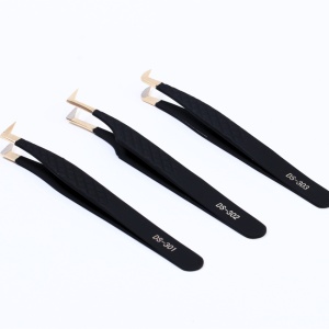 Set pensete profesionale pentru extensii de gene Dancing Swan DS 301-303 - Img 6