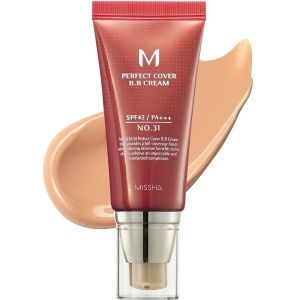 BB Cream Missha Perfect Cover SPF 42 PA +++ 31 Golden Beige, 50ml