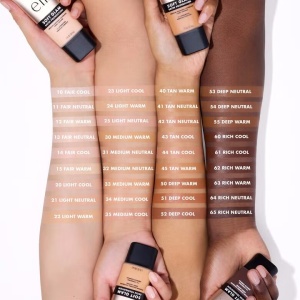 Fond de ten e.l.f Cosmetics Soft Glam Satin Foundation 25 Light Neutral, 30ml - Img 4