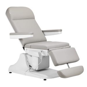 Fotoliu cosmetic electric Azzurro 891, 3 motoare, gri - Img 2