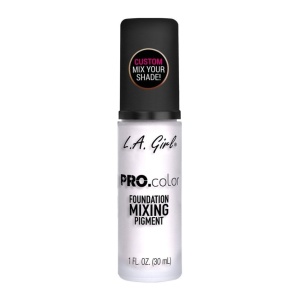 L.A Girl PRO Color Mixing Pigment adjuster pentru fondul de ten White, 30ml - Img 2