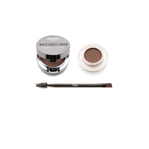 Pomada + Fard + Pensulă pentru sprancene BPerfect Indestructi'Brow Lock&amp;Load Eyebrow Pomade&amp;Powder DUO Brown, 4g - Img 1