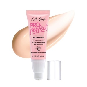 Primer de față hidratant cu protecție solară SPF 30 L.A. Girl PRO Perfect Multi-Tasking Invisible, 40ml