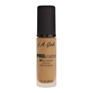 Fond de ten cu putere mare de acoperire și finish mat L.A.Girl PRO Matte Ultra Mat Medium Beige, 30ml - Img 2