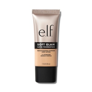 Fond de Ten e.l.f. Soft Glam Satin Foundation – 21 Light Neutral, Acoperire Medie, 30 ml