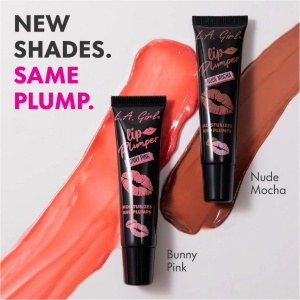 Gloss de buze maro nude cu efect de volum și hidratare L.A. Girl Tinted Lip Plumper GLP580 Nude Mocha, 13 ml - Img 5