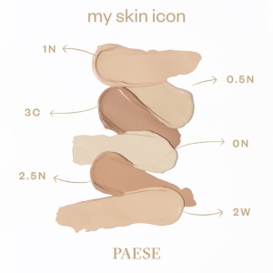 Paese My Skin Icon Fond de Ten Matifiant cu Finish Satinat 12H 1N Ecru, 33 ml - Img 3
