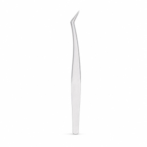 Pensetă profesională înclinată pentru extensii de gene DancingSwan A9 – Aplicare Classic și Premade