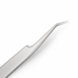 Pensetă profesională pentru extensii gene Dancing Swan A5 – Volum & Mega Volum din oțel inoxidabil - Img 2