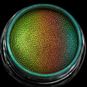 Pigment PK46 (verde-cupru-lime-turcoaz) Multichrome pentru machiaj KAJOL Beauty, 1g