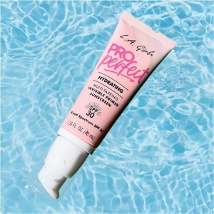 Primer de față hidratant cu protecție solară SPF 30 L.A. Girl PRO Perfect Multi-Tasking Invisible, 40ml - Img 8