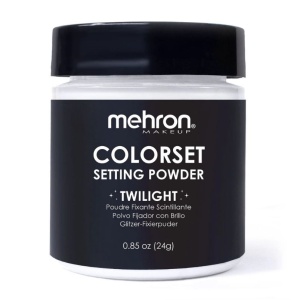 Pudră Fixatoare Profesională Mehron Colorset Setting Powder – Twilight, Finisaj Mat, 24g
