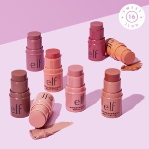 Baton multifunctional pentru ochi, buze si obraji e.l.f Monochromatic Multi-Stick Dazzling Peony, 5g - Img 4