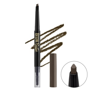 Creion de sprancene L.A. Girl Brow Bestie Triangle Tip Brow Pencil GBP 376 Brunette, 0.25g