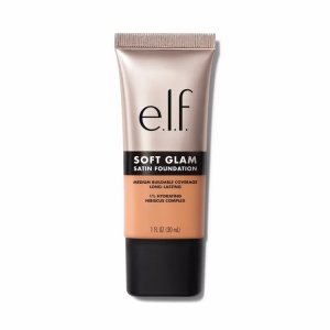 Fond de ten e.l.f Cosmetics Soft Glam Satin Foundation 35 Medium Cool, 30ml - Img 1