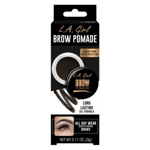 Gel Sprancene L.A. GIRL Brow Pomade Soft Black, 3g - Img 2