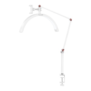 Lampă cosmetică de masă GLOW MX3, albă, 20 W